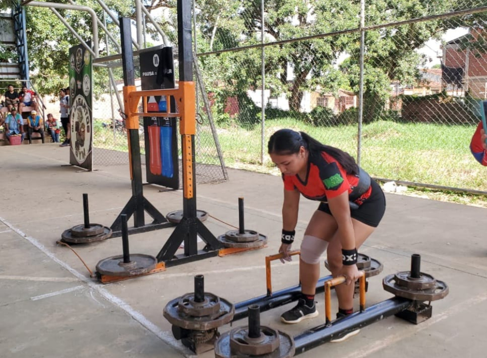 Beni demuestra su poderío en el campeonato nacional Strongman