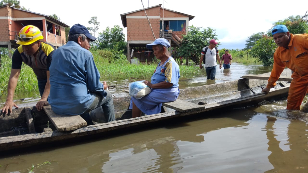 UGR municipal evacuó familias damnificadas en Puerto Varador