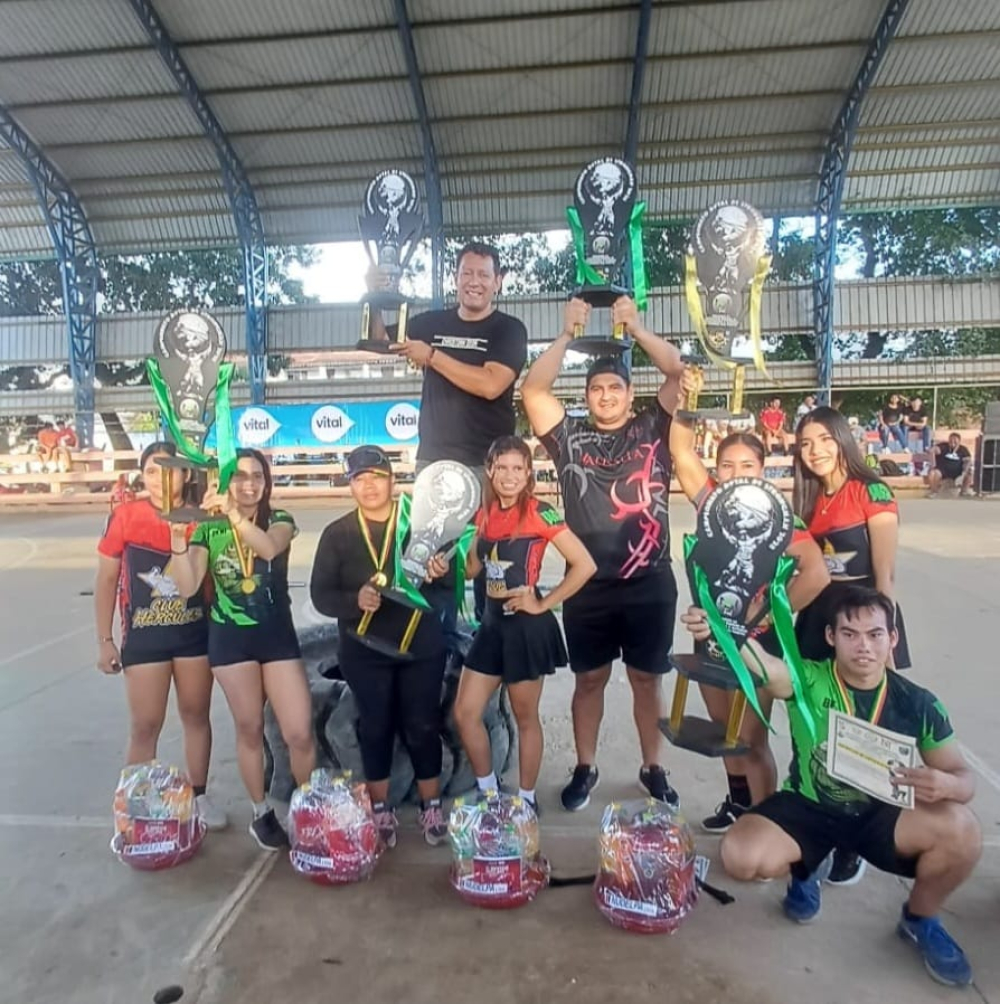 Los más fuertes del Beni destacan en el campeonato departamental de ‘Strongman’