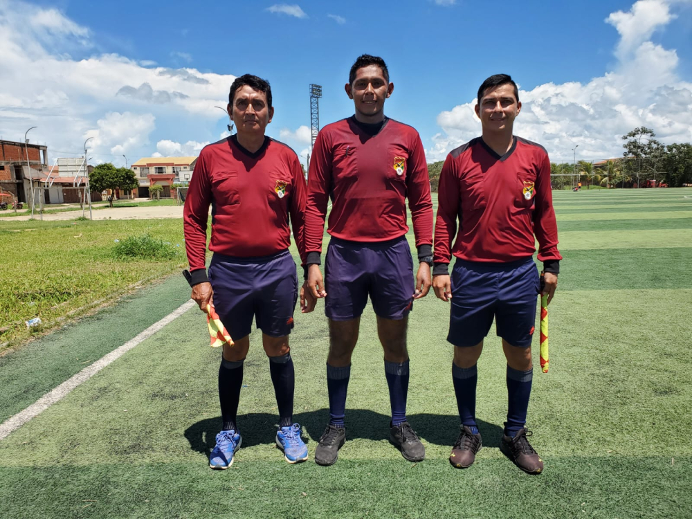 Árbitros del Beni, claves en el desarrollo del fútbol local