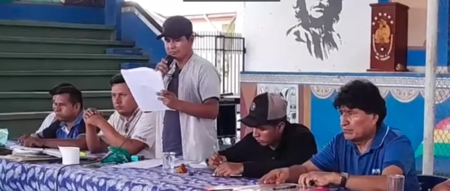 Coordinadora del Trópico dice que Andrónico no es candidato y pide dejar de ocupar su imagen en gigantografías