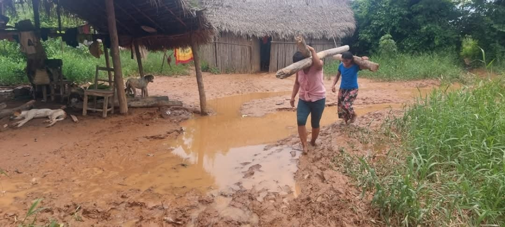 Desborde del río Maniquí deja sin luz y afecta a 60 comunidades en Ballivián