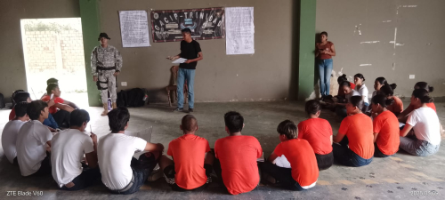 EL COMANDO POLICIAL DEL BENI FORTALECE LA FORMACIÓN DE NUEVOS VOLUNTARIOS DEL GACIP EN TRINIDAD