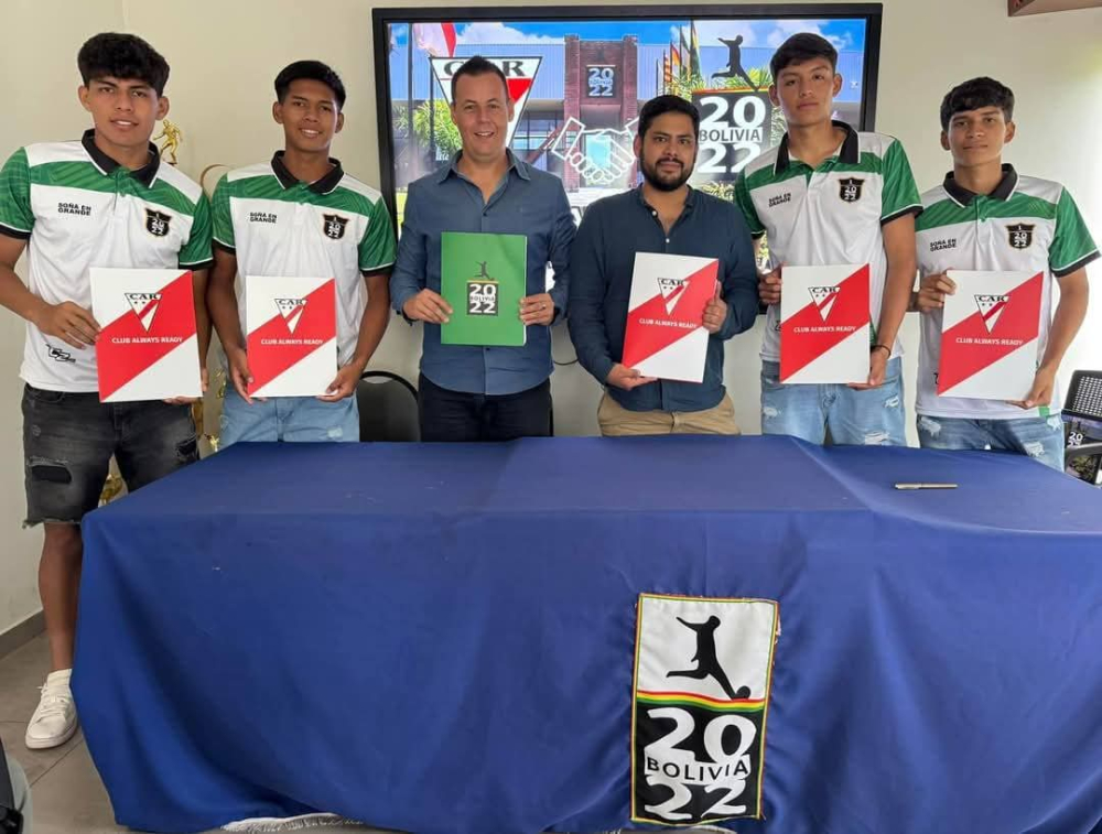 Adalberto Egüez se une a Always Ready junto a jóvenes talentos de Bolivia 2022