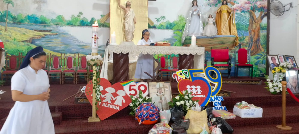 Unidades educativas de Santa Ana celebran 59 años de servicio del Sistema Fe y Alegría