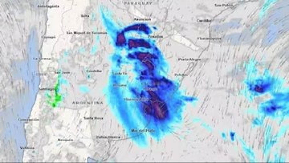 Frente frío generado por bomba polar ingresa este martes al Beni