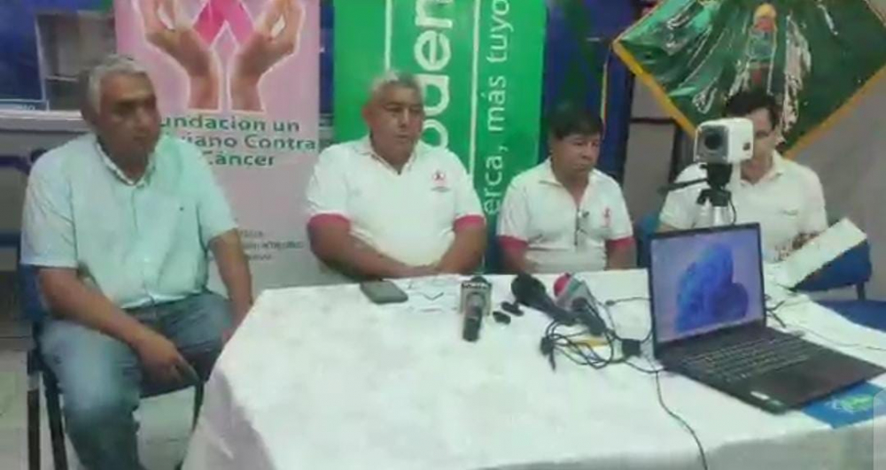 PRODEM dona equipo en favor de la fundación Un Boliviano Contra el Cáncer