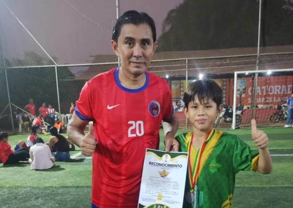 Riberalta: Erick Argandoña Ortiz, promesa del fútbol y futsal