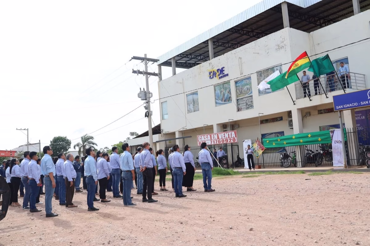ENDE DELBENI conmemora el 183 aniversario del departamento Beni.
