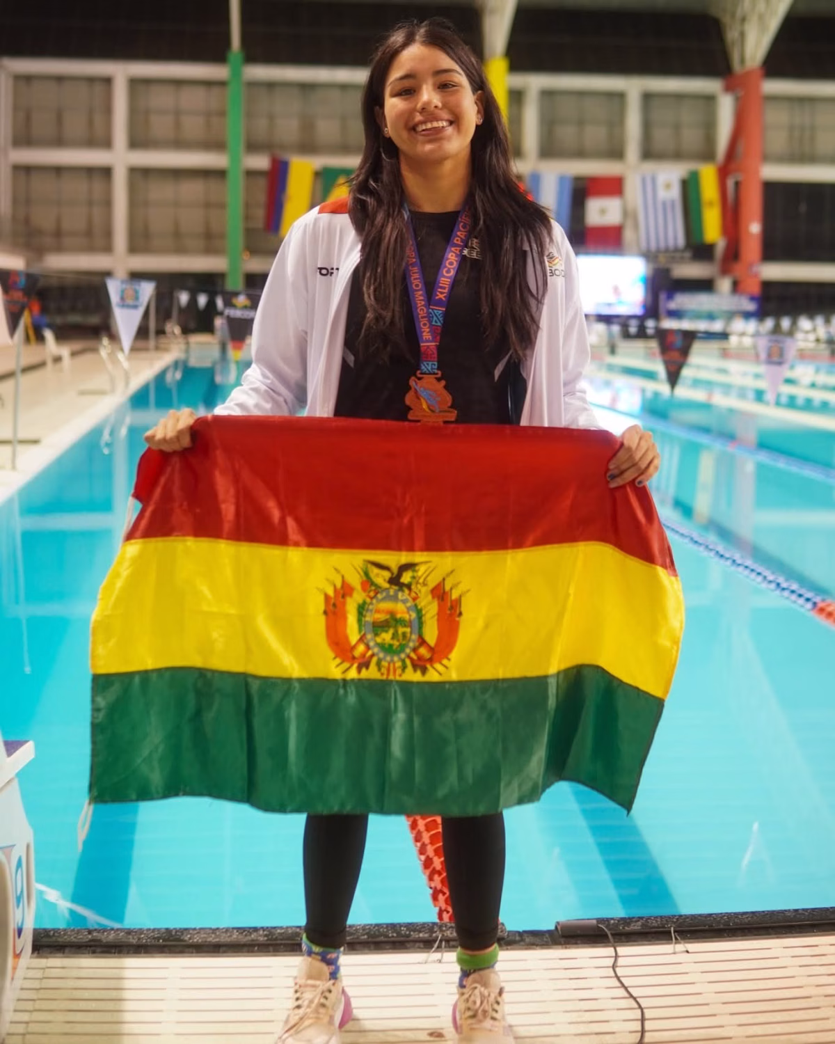 Tayra Seoane Guzmán, orgullo del Beni, lista para brillar en los XX Juegos Bolivarianos