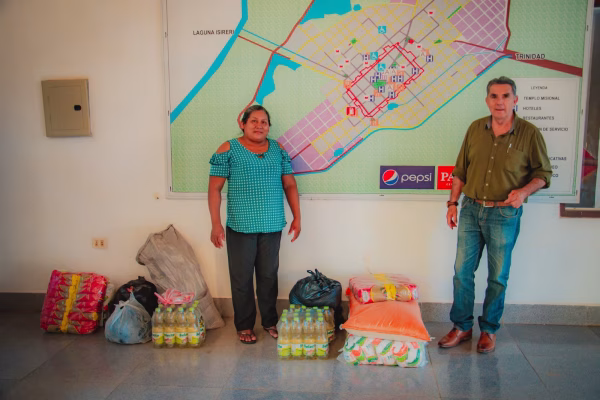 Municipio apoya a comunidades con entrega de víveres para actividades educativas