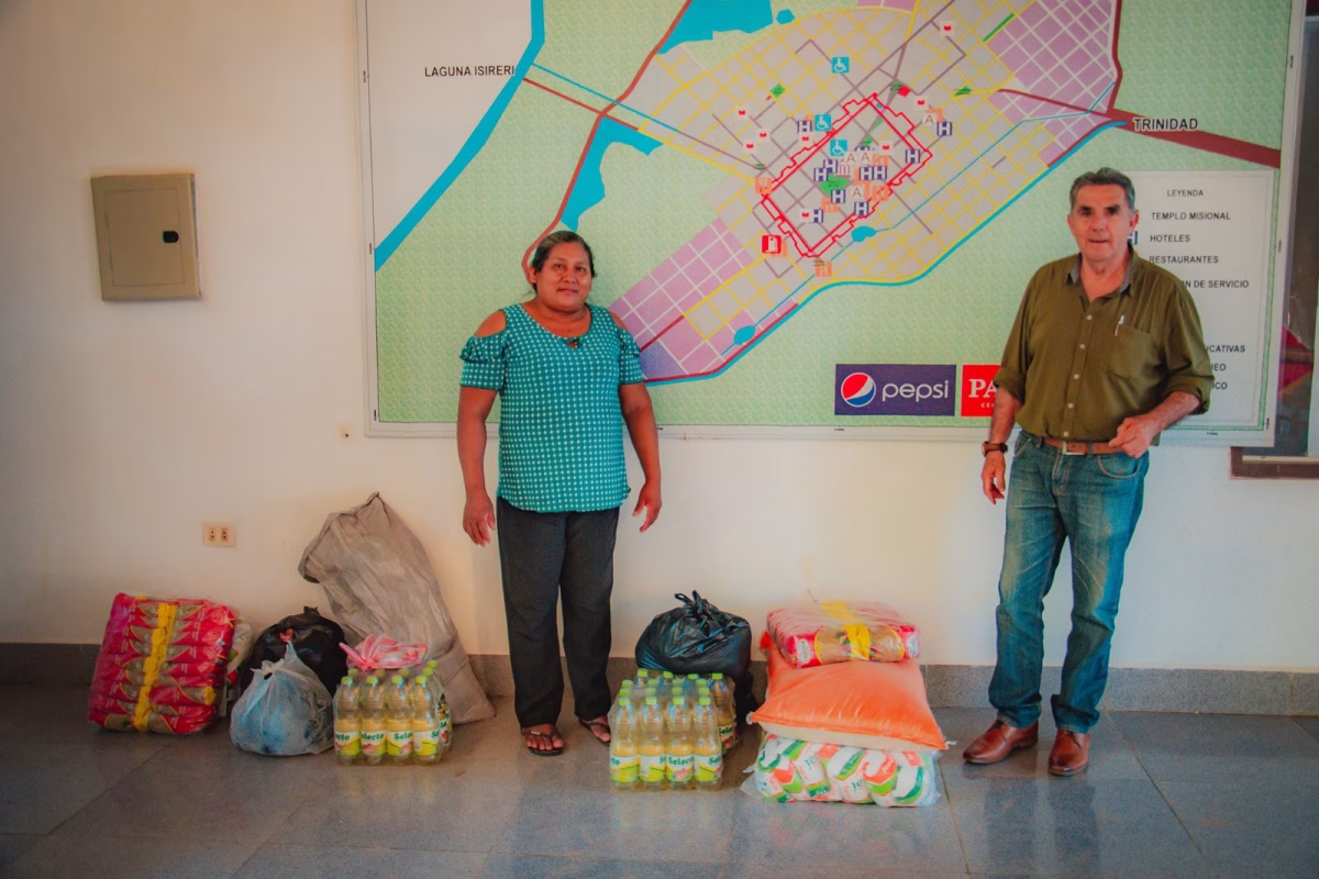 Municipio apoya a comunidades con entrega de víveres para actividades educativas