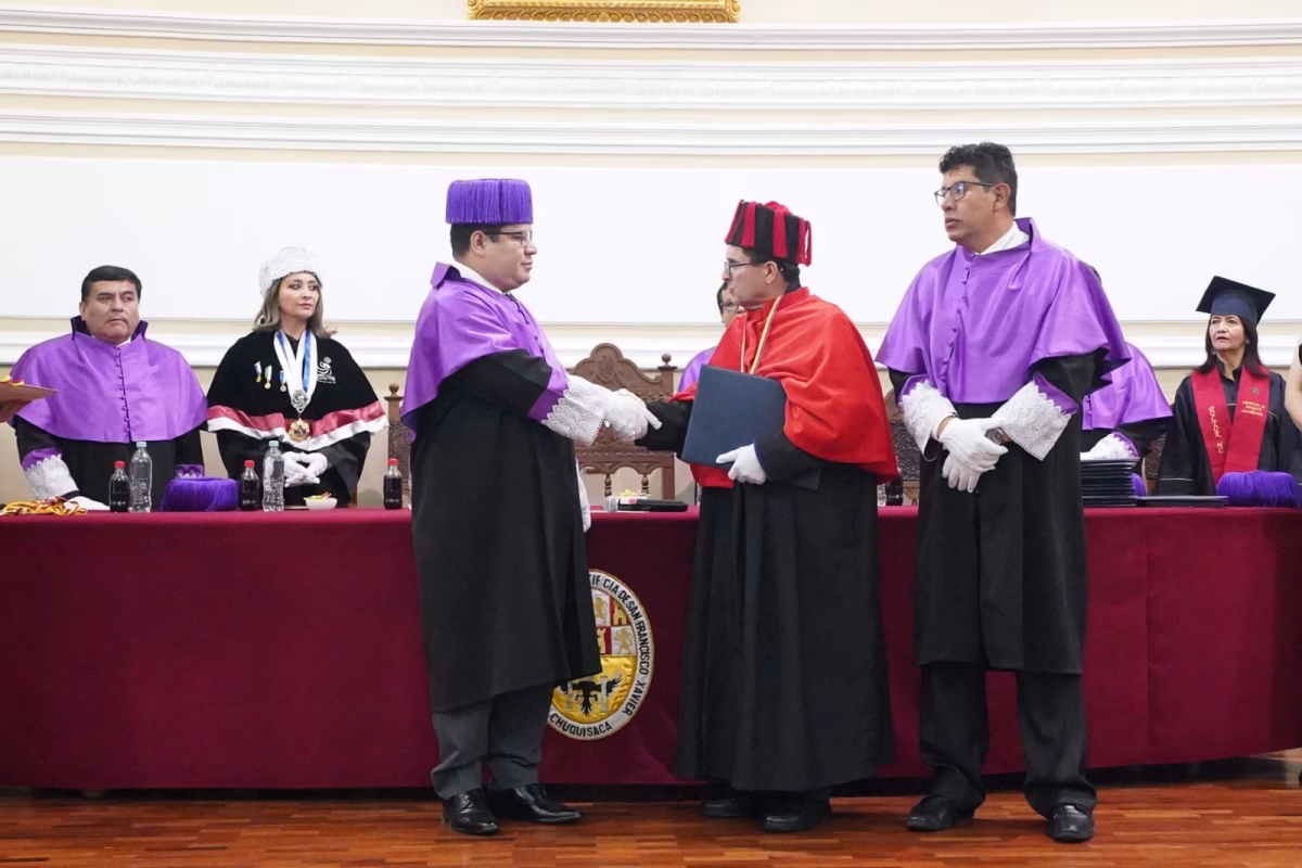 Academias internacionales distinguen al Fiscal General del Estado con el título Doctor Honoris Causa por su mérito jurídico y la defensa de los Derechos Humanos