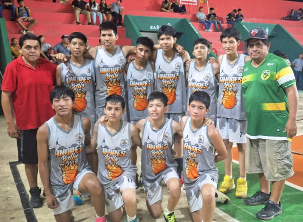 Andrés Bello de Trinidad avanza a semifinales en el básquetbol estudiantil