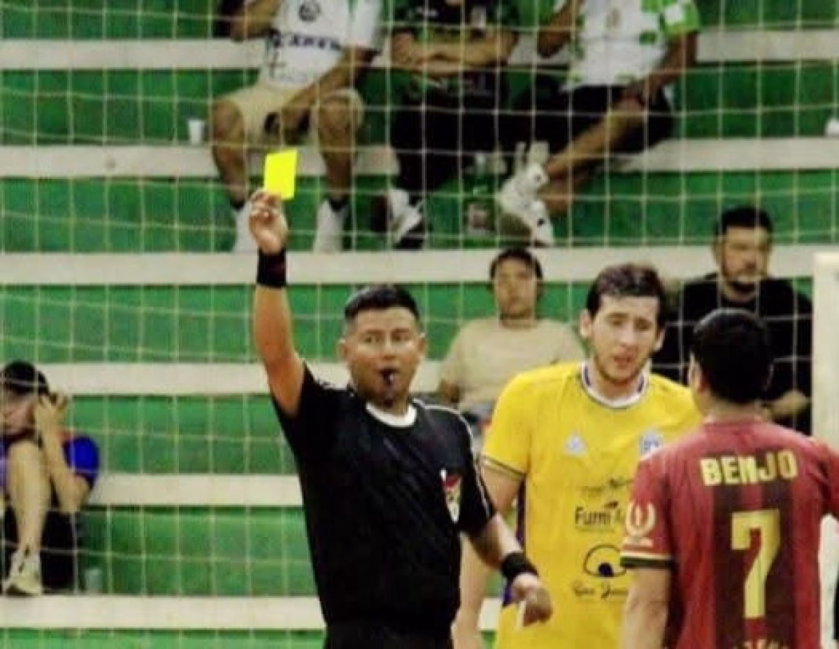 Jorge Chávez, un beniano que se abre camino en el arbitraje nacional