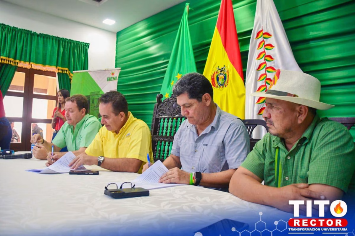 Universidad Autónoma del Beni impulsa acción preventiva por el desvío del río Grande