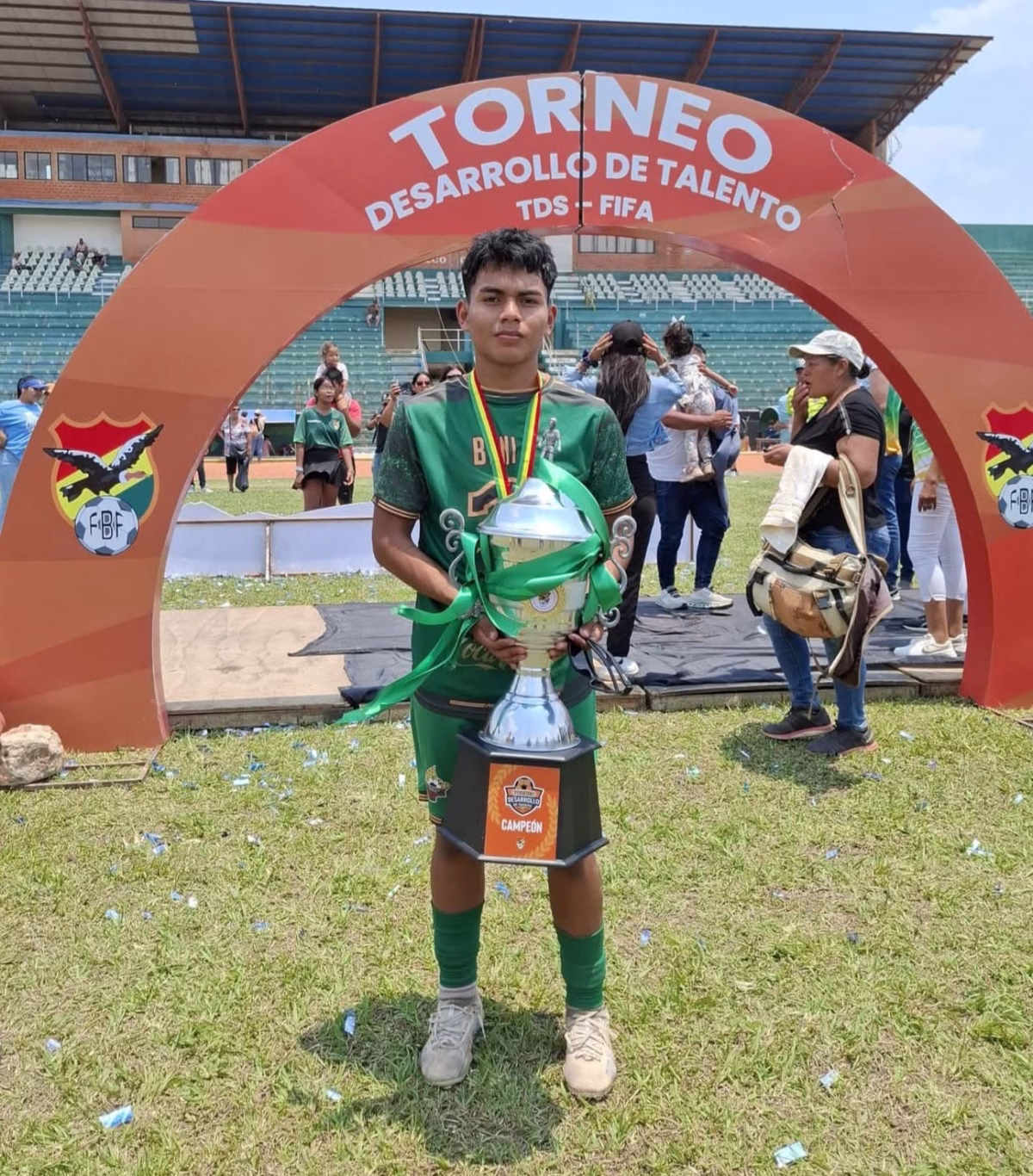 Cristian Neymar Aguilera Noe, un crack en la selección campeona del Beni