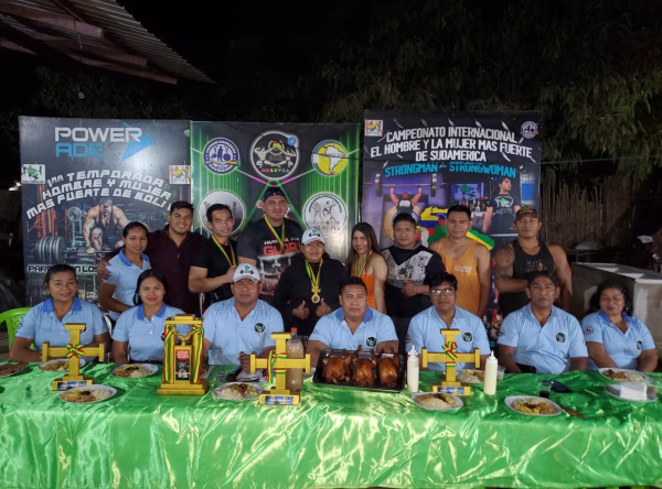 Atletas del Beni fueron reconocidos por sus títulos de “Los Más Fuertes de Bolivia”
