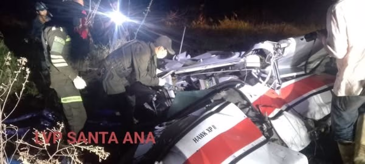 ENCUENTRAN LOS CUERPOS DE LOS DOS OCUPANTES SIN VIDA DE AVIONETA DESAPARECIDA
