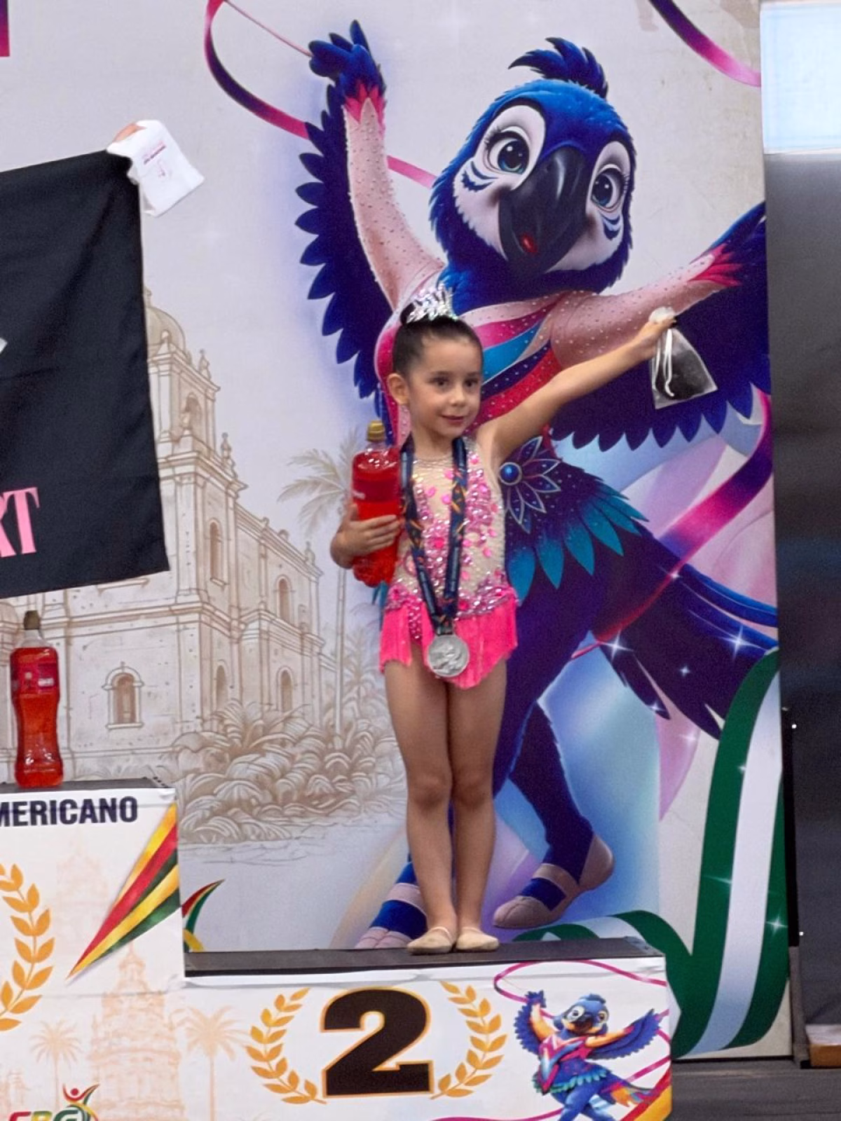 ¡CON SOLO 5 AÑOS, KATALEYA YA BRILLA EN LA GIMNASIA SUDAMERICANA!