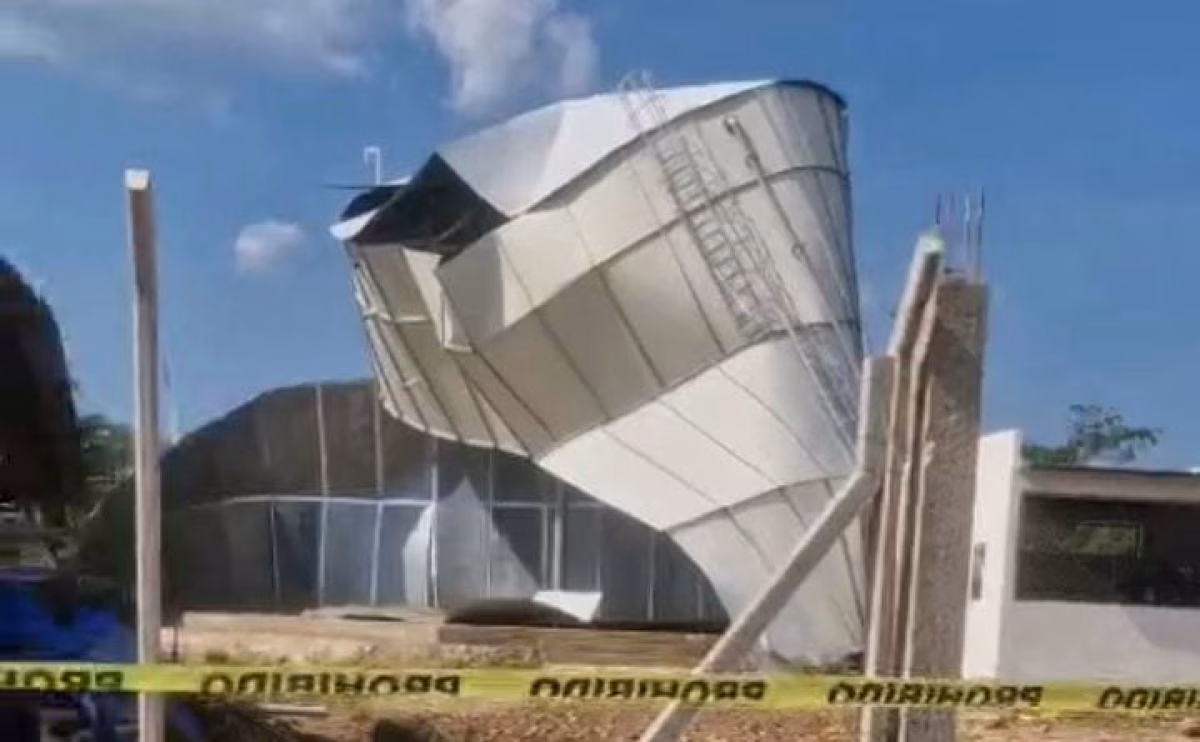 San Ignacio de Moxos: Asambleísta Núñez Vela realizó 6 inspecciones antes que el tanque del proyecto de agua colapse