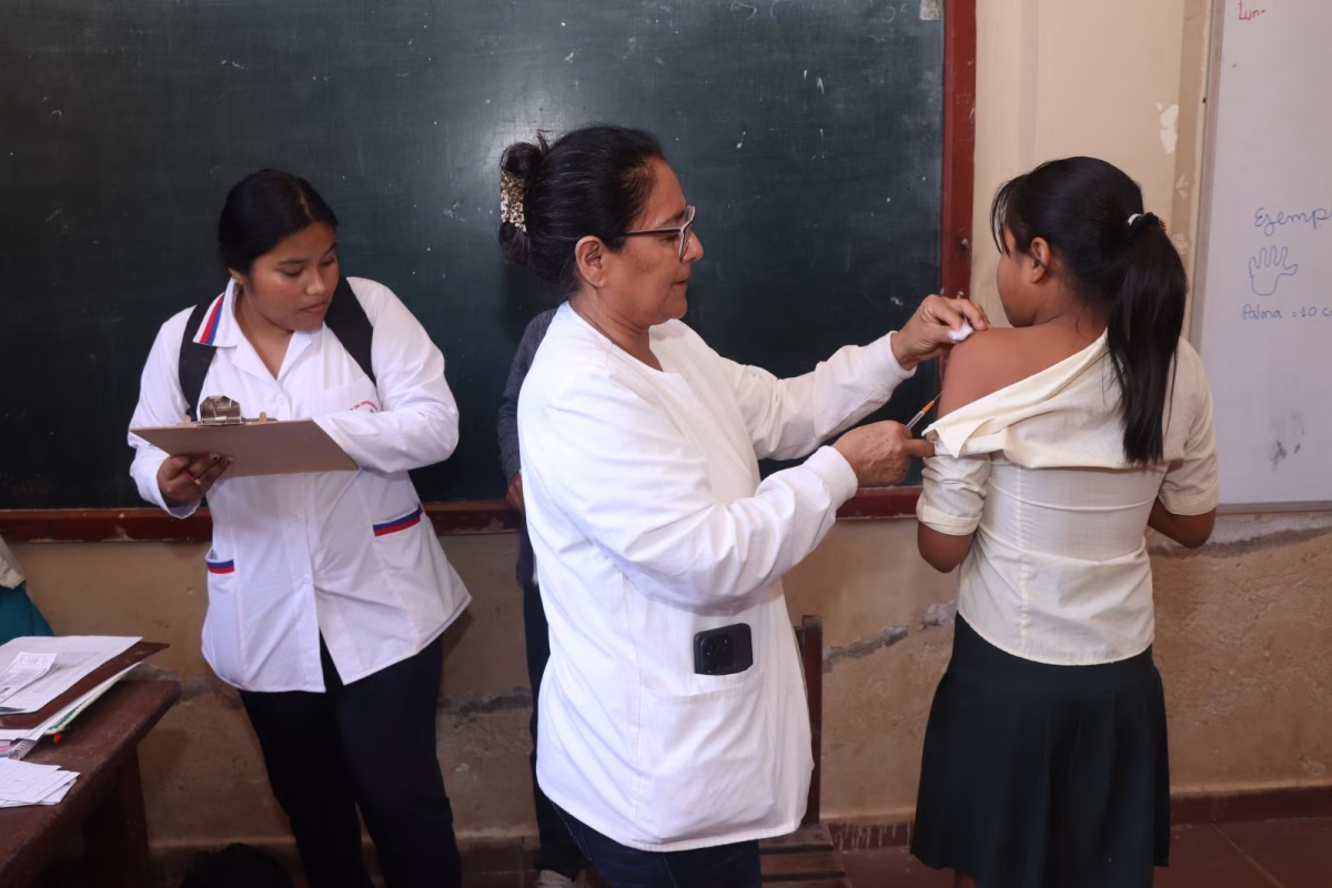 GAMT y educación refuerzan campaña para prevenir el sarampión