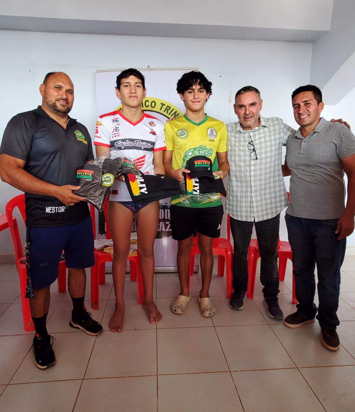 Juan Pablo Chávez y Mateo Justiniano representarán a Bolivia en Río de Janeiro