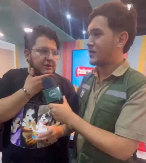 EN FEXPOCRUZ: EL INFLUENCER JUANDY MUESTRA SU INTERÉS POR EL BENI