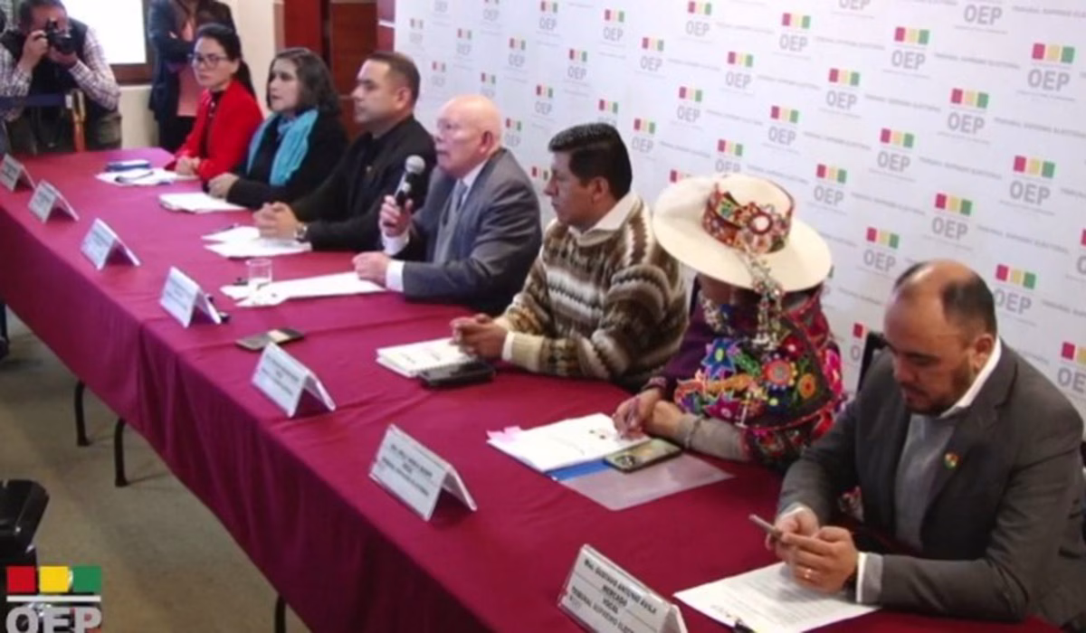 TSE instalará Sala Plena en Sucre, evaluará el trabajo para los comicios y analizará situación de Morena